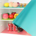 Blue Non-Adhesive Refrigerator Mat for Sustainable and Multi-Functional Kitchen