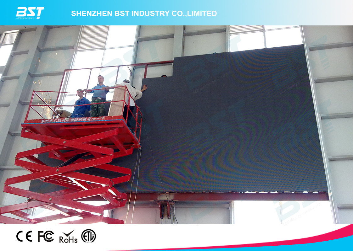 P3 Energy Saving Flexible Indoor Advertising Led Display use for Shopping Center