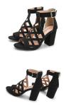 YTH022 Shoes Metal Chain Children'S Boots Autumn 2021 New Fashion Stiletto High
