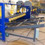 Twin Vertical Double Slabber Sawmill Machine SLS350, Automatic Twin Heads Band