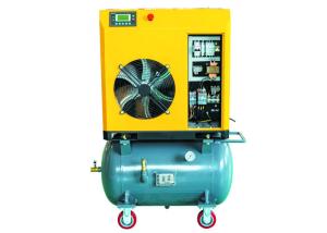 China High Efficienc Package Screw Air Compressor 7.5hp Move Flexibly factory