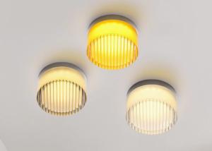 China Modern simple hotel bedroom mirror lamp round interior colorful wall lamp factory