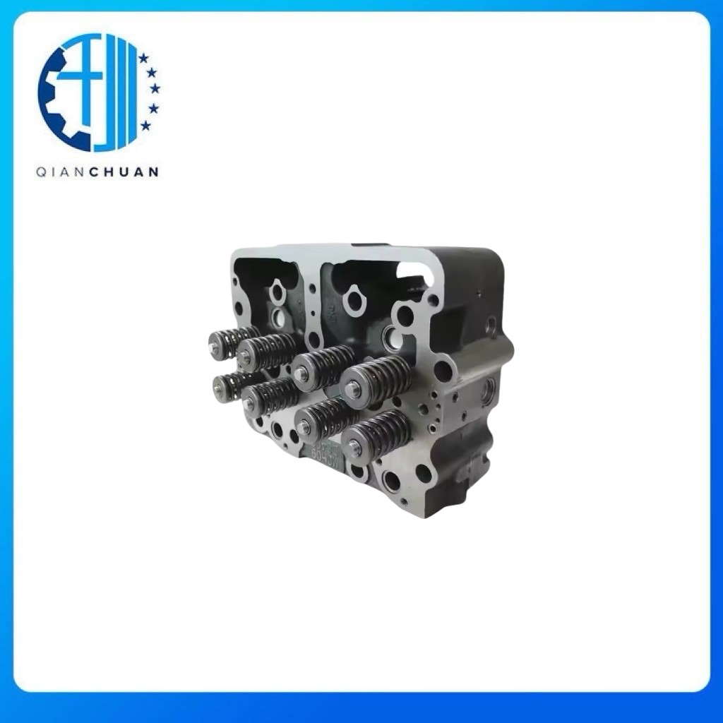 NTA855 NT8552 Cylinder Head With 4 Valve 4915442 3046760 3411805 Engine Parts