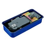 Floor Hinge T-1400, color:black or blue, casting iron, weight capacity 180kgs,