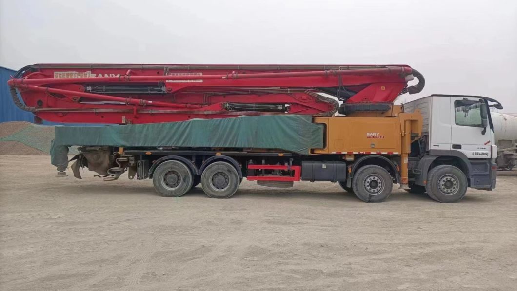 Good Original Condition 90% Near New Long Pump Large Site Concrete Pump Bacthing Plant Used Heavy Equipment