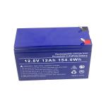 Safety 12Ah 12 Volt Lithium Motorcycle Battery Long Life Cycle
