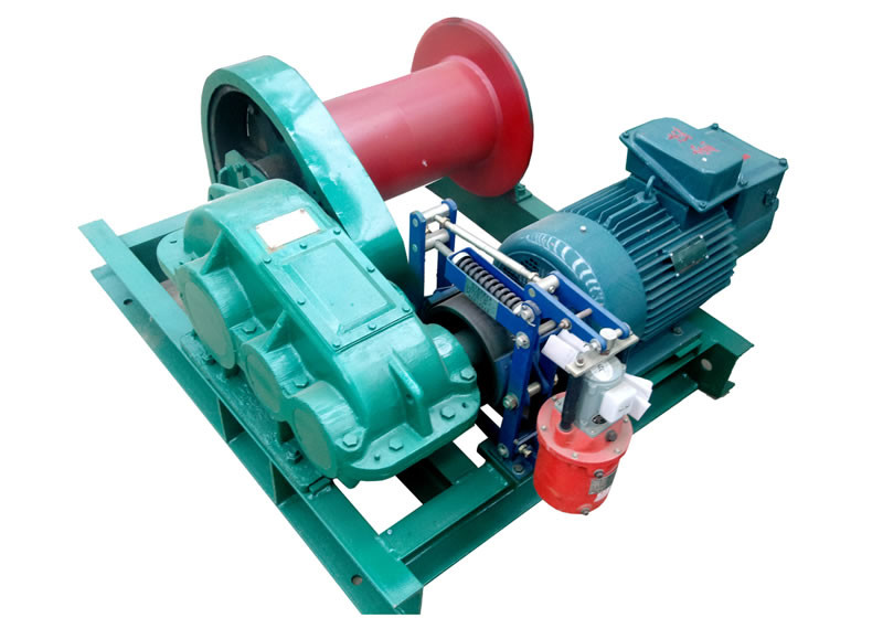 JK Electric Pulling Electric Wire Rope Winch Machine 2500lbs 15m / Min
