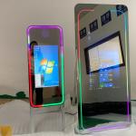 Adjustable Selfie Mirror Touch Screen Photo Booth Light Frame For Wedding