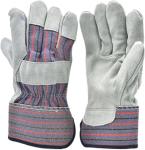 Heavy Duty Leather Welding Working Gloves, Palm safety Gloves, suede finish,