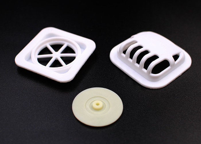 White Filter Valve / 1 Way Air Vent For Pm 2.5 Windproof Foggy Haze Cover