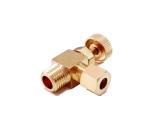 Lead Free Brass 1/4 90 Degree Angle Needle Valve With Brass Handwheel