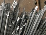 Customized Black Zinc Steel Metal Garrison Fence Panels Maintenance Free