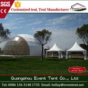 China 30m diameter white large wedding marquee tent with hot dip galvanize steel pipe factory