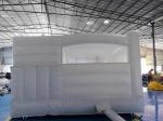 OEM Inflatable PVC Kids Bouncy Castle 13FT White Bounce House For Weddings &