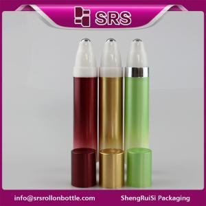 China press on massage effect roll on for eye cream ,luxury cosmetic bottle factory