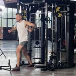 Smith Machine Fitness Cable Crossover Benches Hip Thrust Rowing Gym Equipment