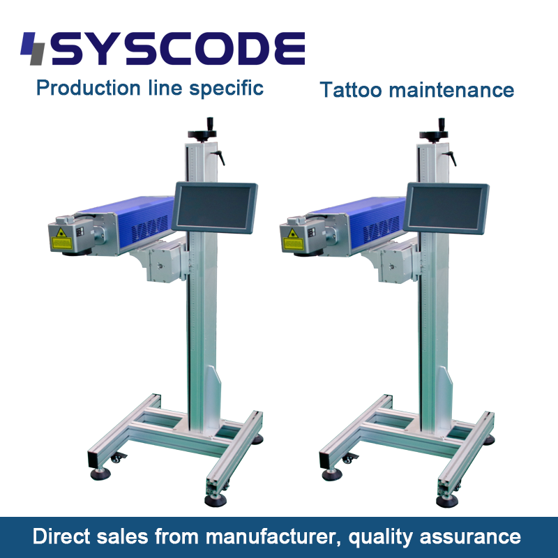 20W Fiber Laser Marking Machine with 0.01mm Precision and 110mm x 110mm Marking