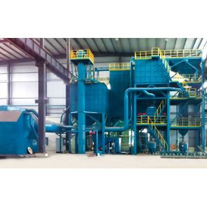 China 5T-100T/H V Method Foundry Production Line For Foundry Resin Sand Reclamation Molding on sale