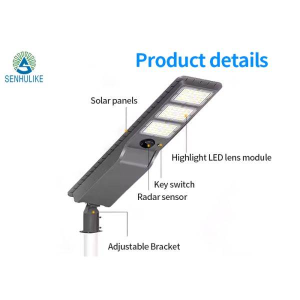 Ultra Bright Solar LED Streetlights Courtyard Solar Lights Waterproof