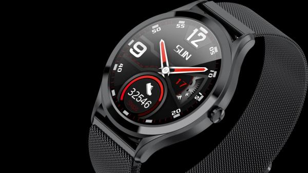 180 MAh Round Shape Smartwatch MK11 Ip68 Smart Watch Heart Rate Monitor Mobile
