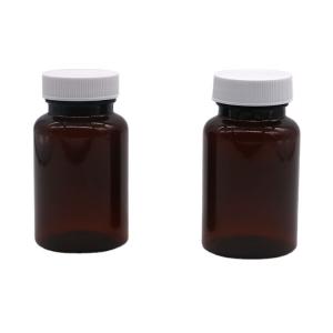 China Customizable PET Collar 120ml Solid Plastic Bottle for Medicine and Health Products factory