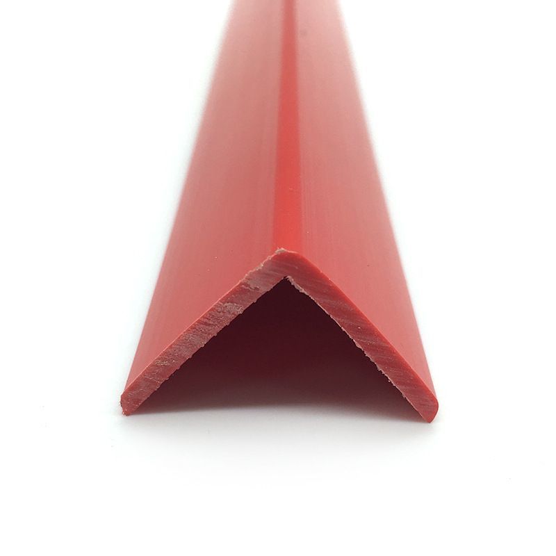 PVC Rigid Angle Protection Corner Triangular Plastic Profile