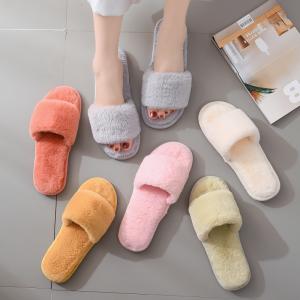 China Daily Womens Slide Sandals , Ladies Summer Sliders Stylish Comfortable factory