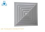 Aluminum Square Ceiling Air Supplier Diffuser