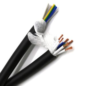 China 300/500V 6 Core Flexible Cable , Power Chain Soft Robotics Cable For Machine factory