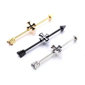 China Stainless Steel Industrial Barbell Piercing Jewelry With Factory Price factory