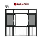 Powder Coating Aluminium Frame Sliding Window Anodizing For School Construction