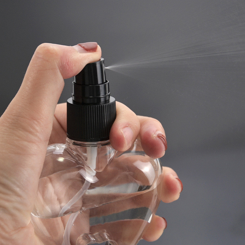 1.69oz 50ml Alcohol Hand Sanitizer Dispenser Bottles Empty Refill Mini Heart Shaped Keychain