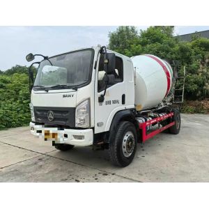 Used SANY 7-8m³ Lightweight Concrete Mixer Truck – 2020 Model | 2001-4000