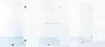 Elegant Design Tempered Glass Shower Screen for Bathroom Living Room Fixed