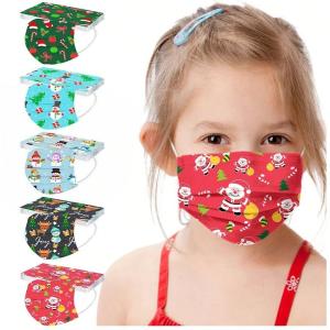 China Printed Face Mask Medical Face Disposable Mask 3 ply Medical Face Mask Anti Dust factory