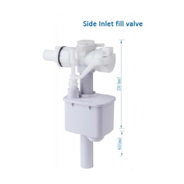 White Plastic Water Tank Adjustable Plastic Toilet Flush Fill Valve For Toilet