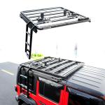Black Powder Coating Side Roof Climbing Ladder For JEEP WranglerJK Net Weight kg