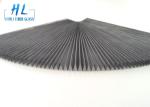 Gray 18*15 Plisse Insect Screen , Fiberglass Fly Screen Mesh Good Air Ventilatio
