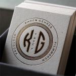 Red Velvet Business Card Printing Multi Color Invitations Foil Card Printing