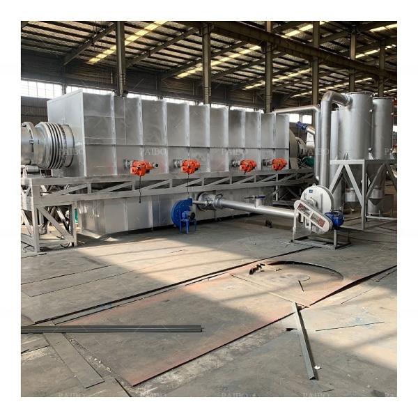 Stainless Steel Biomass Waste Charcoal Retort Machines in Continuous Pyrolysis