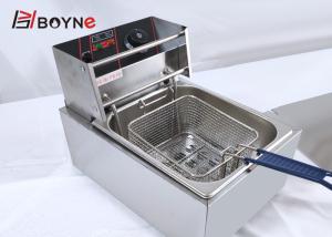China Heavy Duty Fried Chicken Fryer single tank temperature controled factory