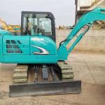 SK60-8 Kobelco 6 Ton Excavator Used Kobelco Excavator For Road Maintenance