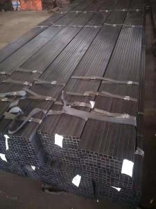 China Astm A53 Grade B Black Welded Steel Pipe 6mm - 100mm Width For Construction factory