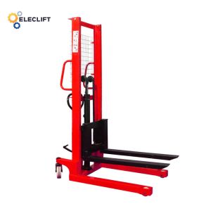 Load Capacity 1000kg Manual Pallet Stacker CE