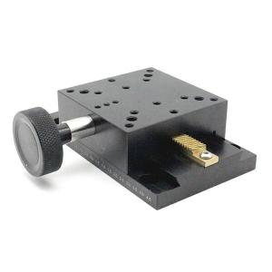 China Aluminum Alloy Material XYZ Linear Stage X Axis Black Anodizing factory
