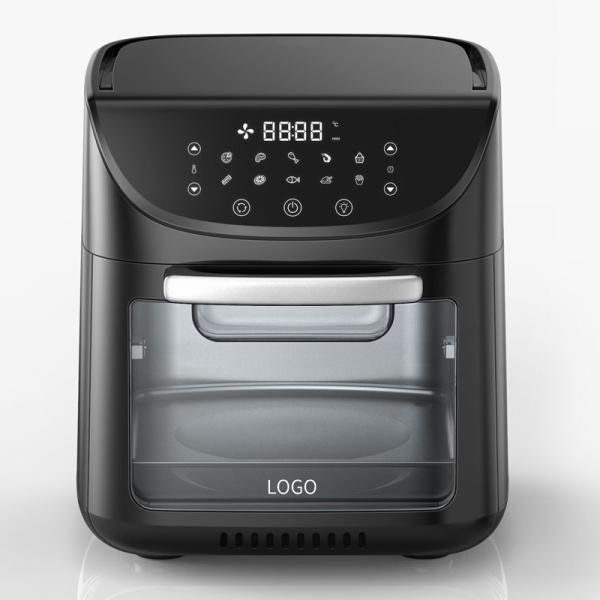 1800W Digital Air Fryer Hot Air Fryer Smart Touch Screen 12L Oil Free Air Fryer