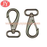 jiayang zinc alloy one inch matte black color snap hook for handbags