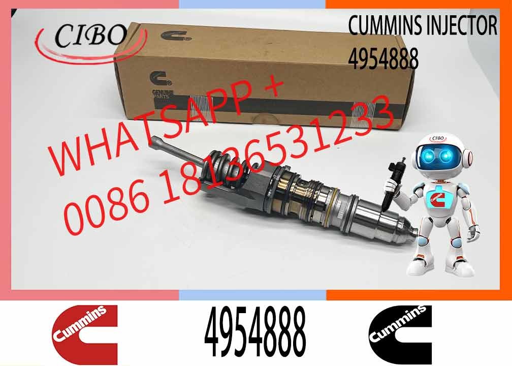 Remanufactured High Quality Common Rail Diesel Fuel Injector 4954644 4954888