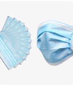 China Medical Grade Non Woven 3 Ply Disposable Earloop Face Mask factory