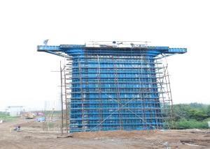 China Durable Adjustable Pier Concrete Column Forms Steady Flexible Anti Carrosion factory